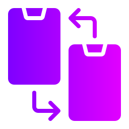 Data transfer icon