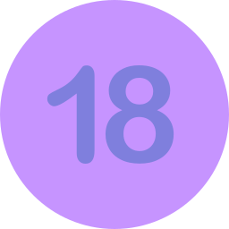 numero 18 Ícone
