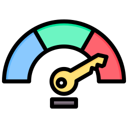 kernprestatie-indicator icoon