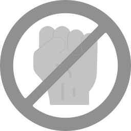 No violence icon