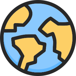 globo terraqueo icono
