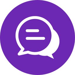 Chat bubble icon