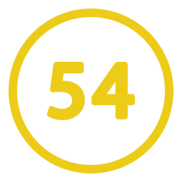 Fifty four icon