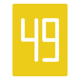 Forty nine icon