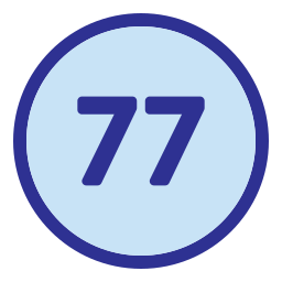 77 icono