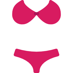 bikini icono