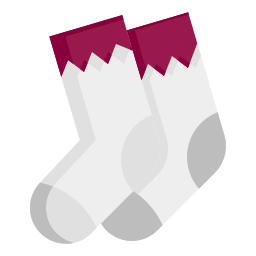 chaussettes Icône