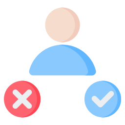 Decision making icon