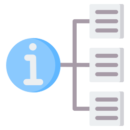 clasificación icono