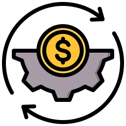 Cash flow icon