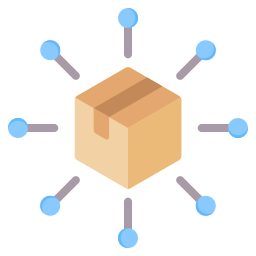 Distribution center icon