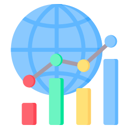 mercato globale icona