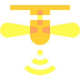 wentylator sufitowy ikona