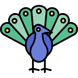Peacock icon