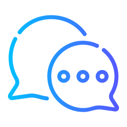 Speech bubbles icon