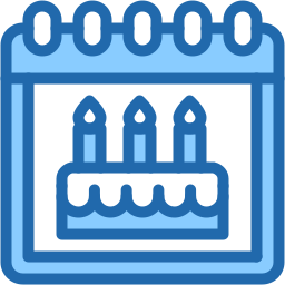 Birthday and celebration icon