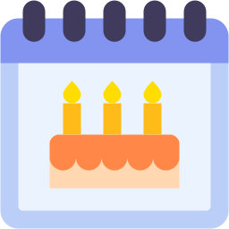 urodziny i świętowanie ikona