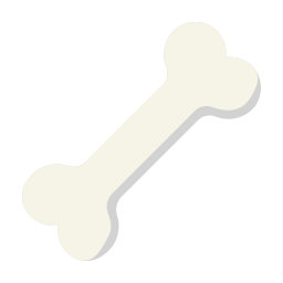 Dog bone icon