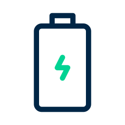 Charging battery icon