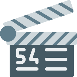 clapperboard icon