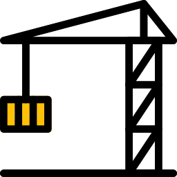 Tower crane icon