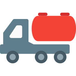 Tank truck icon