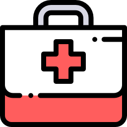 First aid kit icon