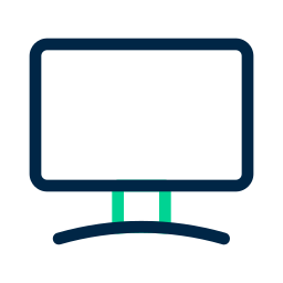 televisor icono