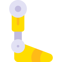 Bionic leg icon