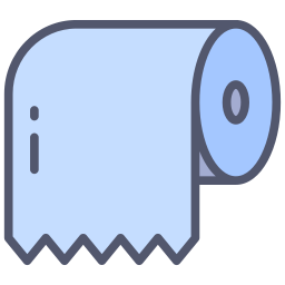 Tissue roll icon