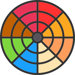 Color wheel icon