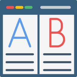 Ab testing icon