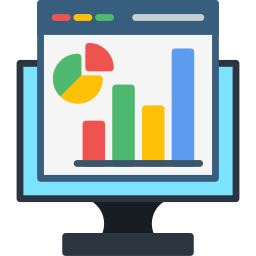 Web analytics icon