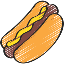 hotdog icoon