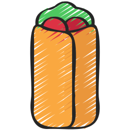 burrito icono