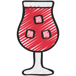 Cocktail glass icon