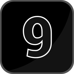 번호 9 icon