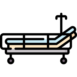 Hospital bed icon