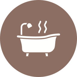 bañera de hidromasaje icono