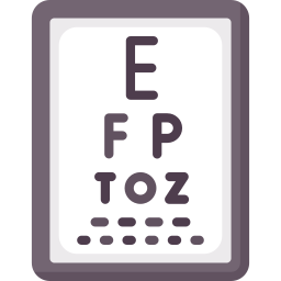 Eye test icon