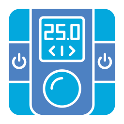 sensor de temperatura icono