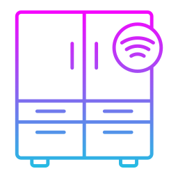 Умный холодильник иконка
