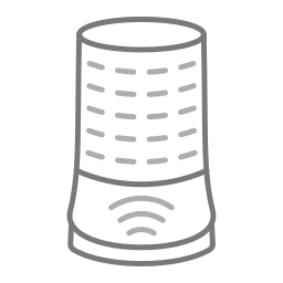 alto-falante inteligente Ícone