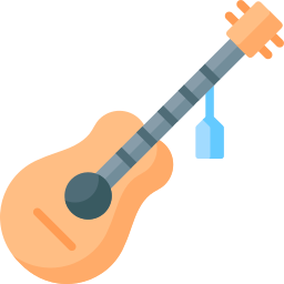 guitarra acustica icono