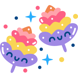 cono de pino sticker