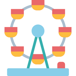 Ferris wheel icon