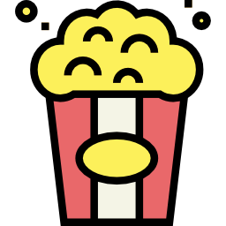 popcorn icoon