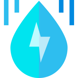 Hydraulic energy icon