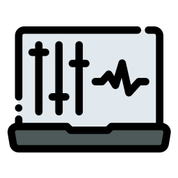 Audio editing icon