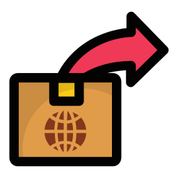 Shipping and delivery icon